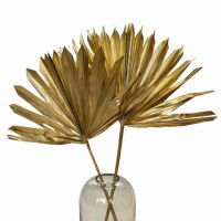 Dried palm leaf gold - palm sun