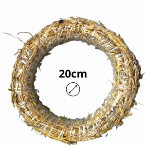 Strohkranz 20 cm, Unterlage aus Stroh