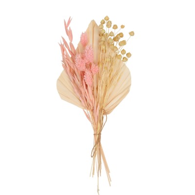 Topper aus getrockneten Blüten Blush – Tortendekoration, getrocknete Blüten für Torten