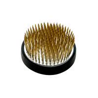Runder Kenzan 60 mm aus Messing – Ikebana