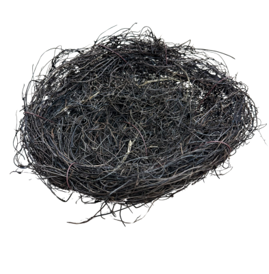 Faschinennest 15 cm, Unterlage aus Faschinen