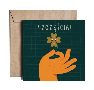 Grußkarte Glück