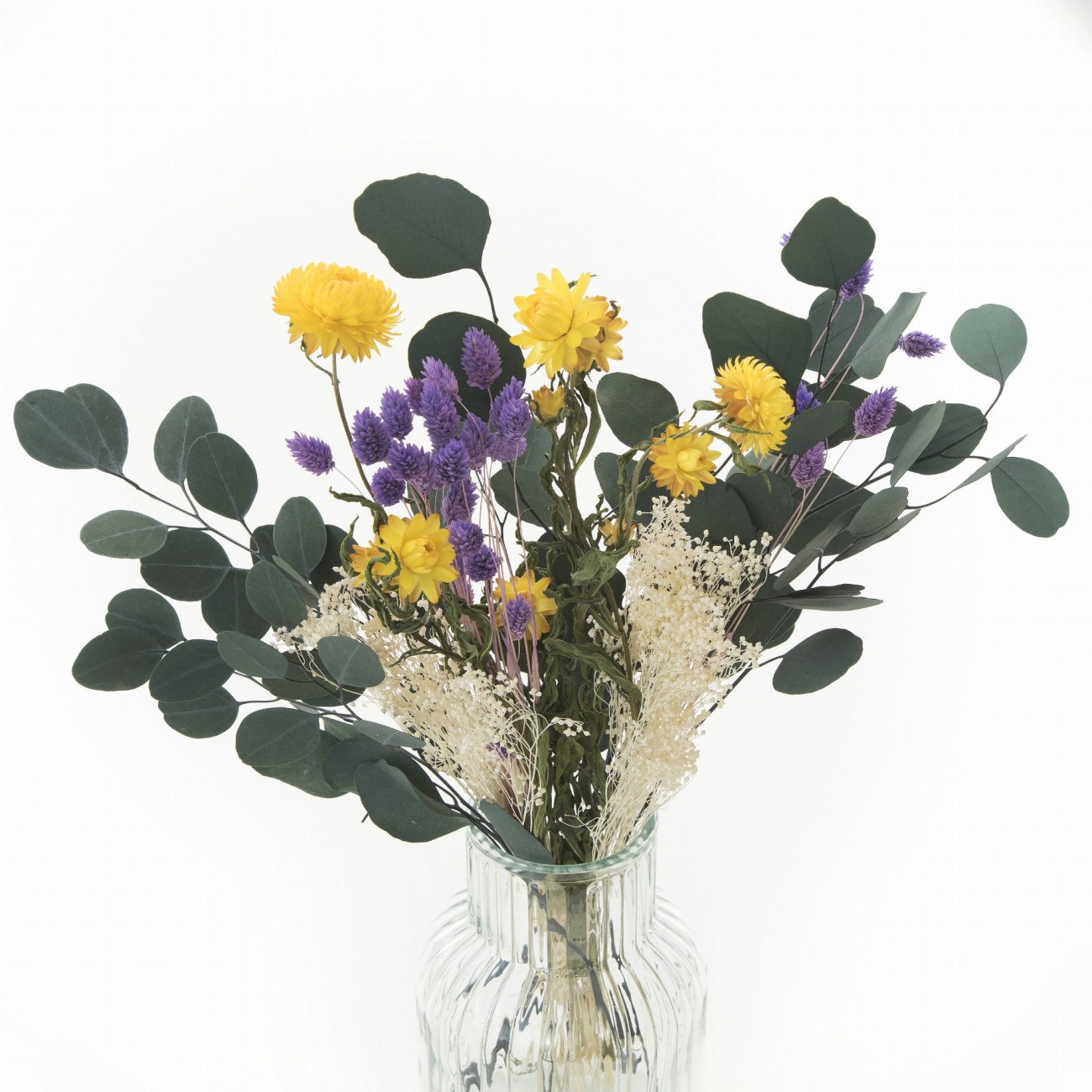 Dried flowers bouquet Violet Sunset 