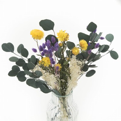 Dried flowers bouquet Violet Sunset 