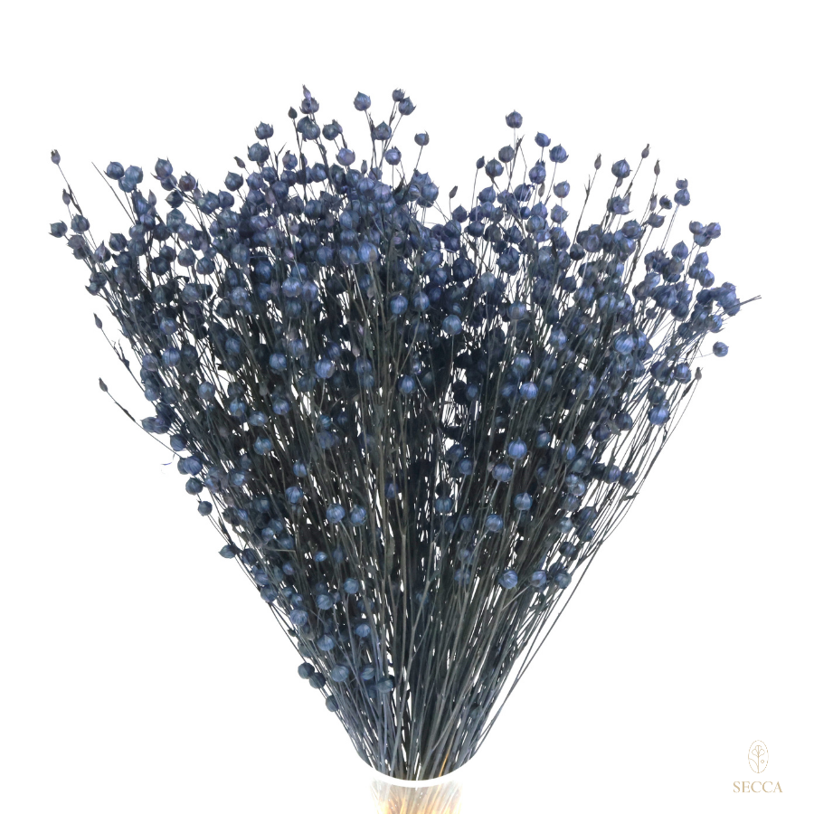 Dark blue flax 90g - dried flowers