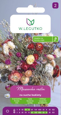 Mix of plants for dry bouquets - seeds