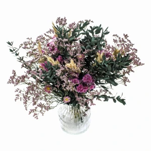 Getrockneter Blumenstrauß Aurora Premium – Eukalyptus, Suchlin, Limonium