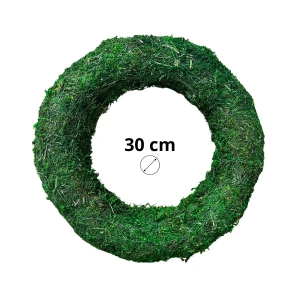 Mooskränze 20 cm, Unterlage aus Moos