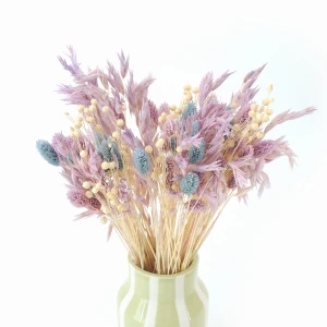 Strauß getrockneter Blumen Blue&Violet – Hafer, Flachs, Phalaris