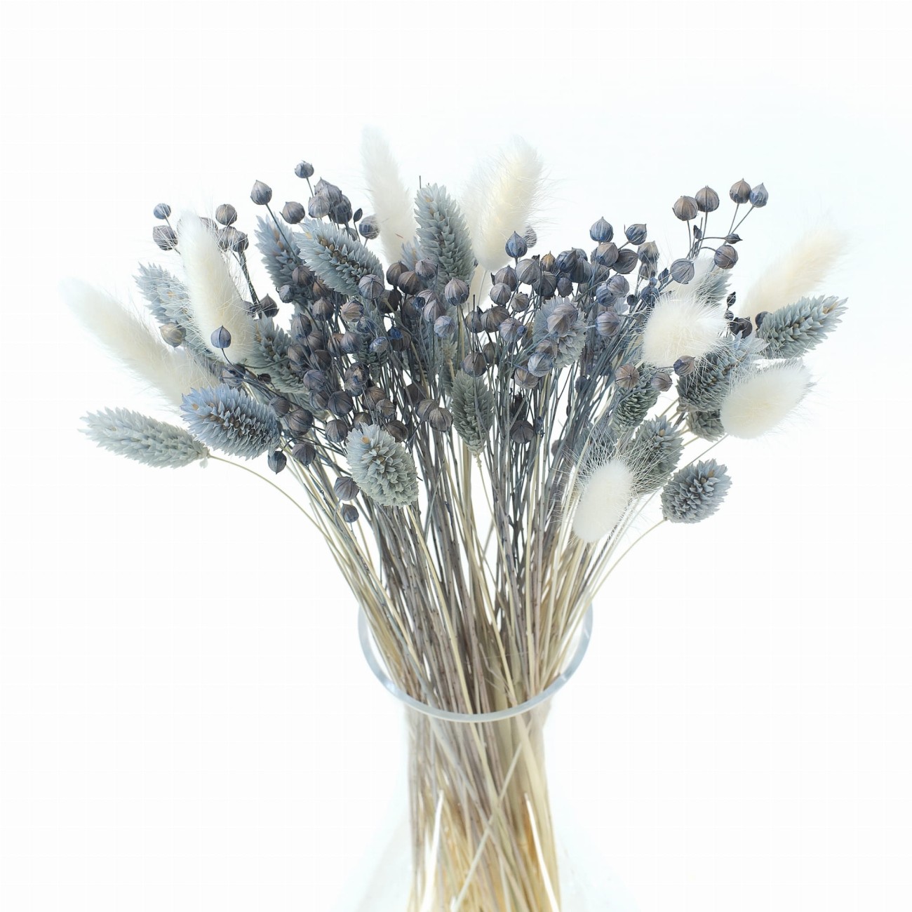 Dried flowers bouquet Blue size S