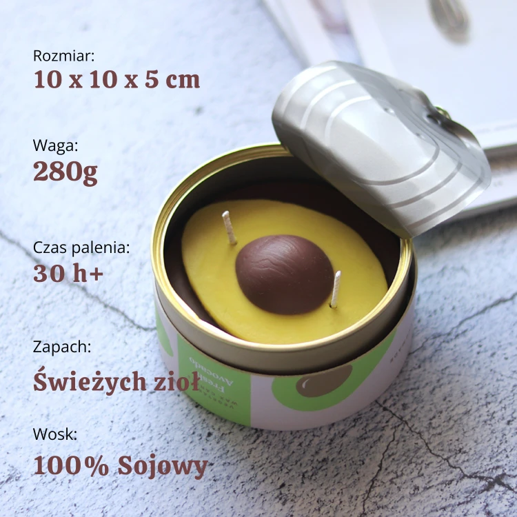 Świece o ziołowym zapachu