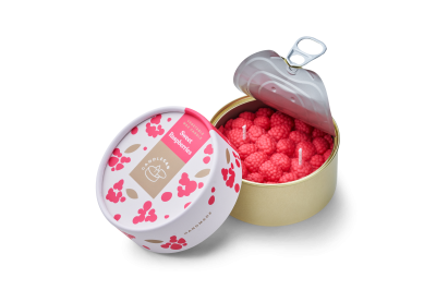 Sojakerze – reife Himbeeren
