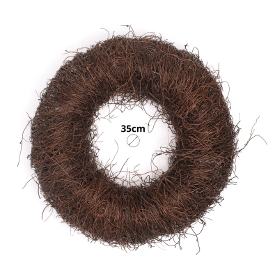 Kranz aus Faschinen 20 cm, Unterlage aus Faschinen (1) (1)