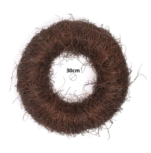 Kranz aus Faschinen 20 cm, Unterlage aus Faschinen (1)